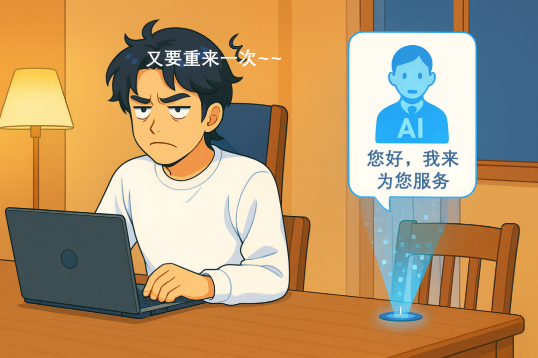 每次都要你头开始讲述事情全部经过