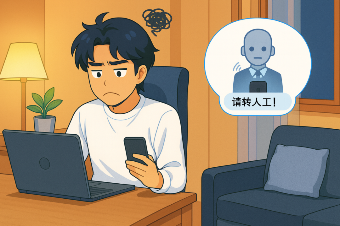 只能帮你查快递、改个密码，其他一问就说“请人工处理”
