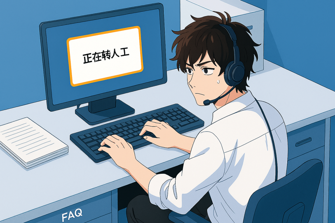 传统文本机器人依赖FAQ