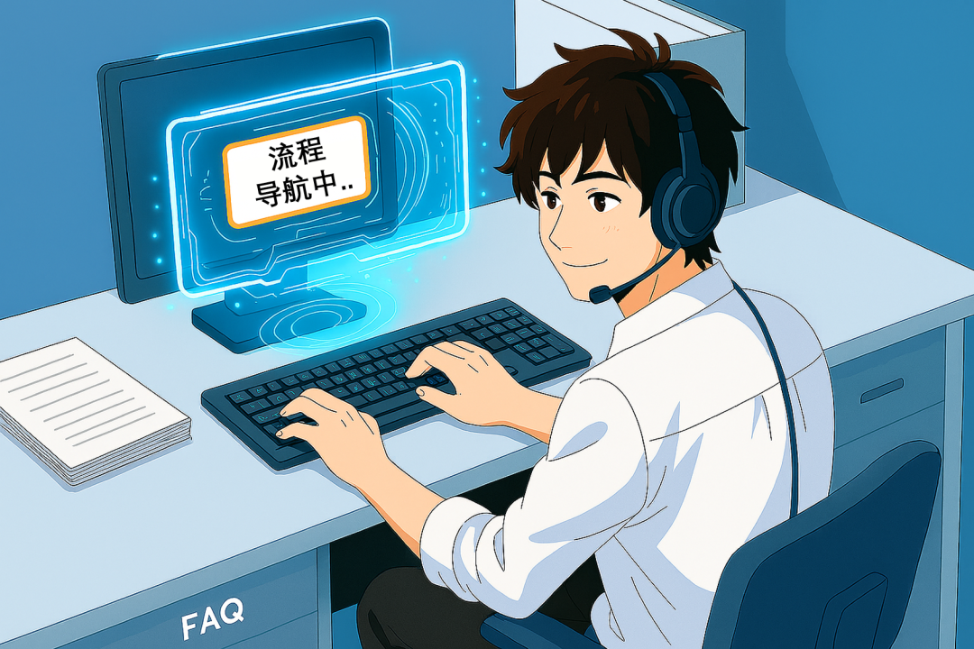 使用AI助手「流程导航」功能