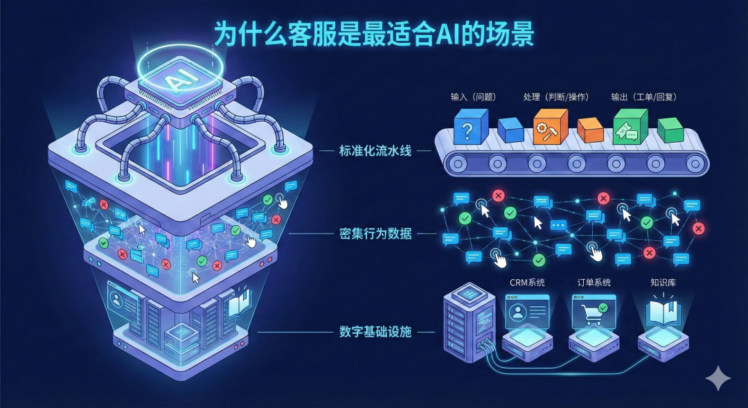 客服是最适合AI的场景