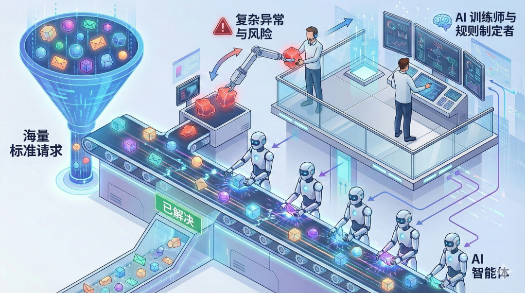 AI是客户联络场景成为主要生产者